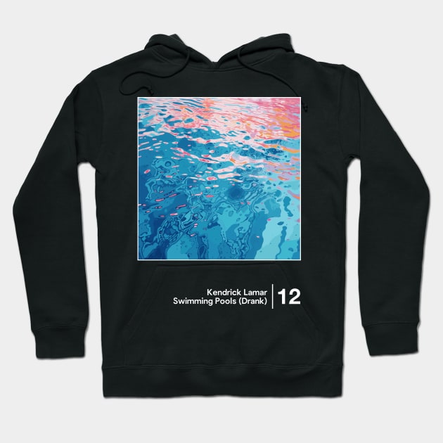 Swimming Pools (Drank) / Minimal Graphic Artwork Design Hoodie by saudade